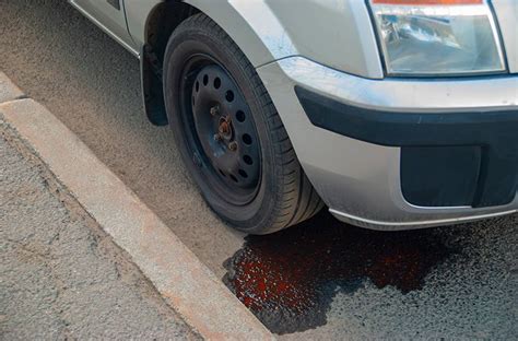 red fluid leaking from truck|8 Reasons Your Car May Be Leaking Fluid